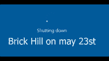 Brick Hill May23st GIF - Brick Hill May23st Shutting Down GIFs