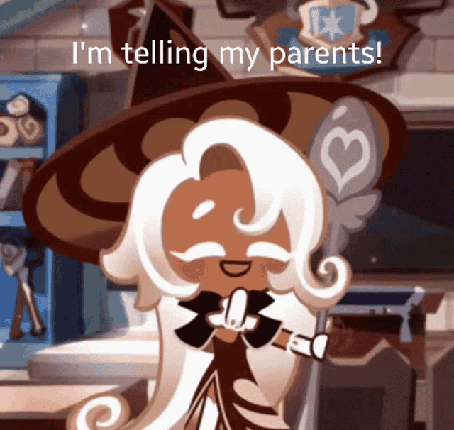 Cookie Run Latte Cookie GIF Cookie Run Latte Cookie Im Telling Hor