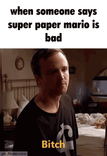 Super Paper Mario Jesse Pinkman GIF