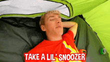 Take A Lil Snoozer Stephen Sharer GIF - Take A Lil Snoozer Stephen Sharer Take A Nap GIFs