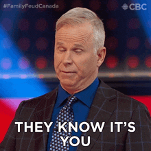 They Know Its You Gerry Dee GIF - They Know Its You Gerry Dee Family Feud Canada GIFs