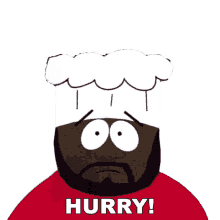 hurry chef jerome mcelroy south park s1e9