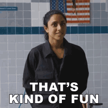 Thats Kind Of Fun Michelle Khare GIF - Thats Kind Of Fun Michelle Khare Its Entertaining GIFs