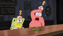 Unbelievable GIF - Spongebob Patrick Thats Insane GIFs