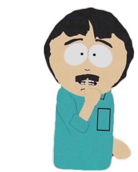Shut Your Mouth Randy Marsh Sticker - Shut Your Mouth Randy Marsh South Park Stickers