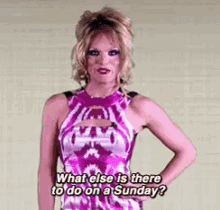 What Else Is There To Do On A Sunday? GIF - Ru Pauls Drag Race Drag Queen William Belli GIFs