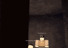 a roblox character with the name unpredictable day on the bottom
