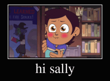 Hi Sally Luz GIF - Hi Sally Luz Blush GIFs