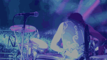 Playing Drums Danny Wagner GIF - Playing Drums Danny Wagner Greta Van Fleet GIFs