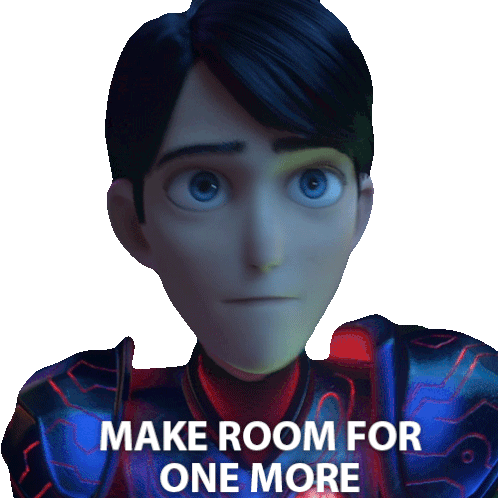 Make Room For One More Jim Lake Jr Sticker - Make Room For One More Jim Lake Jr Trollhunters Tales Of Arcadia Stickers