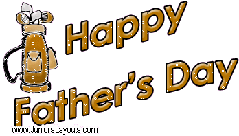 Happy Fathers Day Glitters Sticker - Happy Fathers Day Glitters Sparkle Stickers