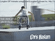 Chris Haslam Skateboarding GIF - Chris Haslam Skateboarding Skater GIFs