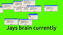 Jays Brain Windows Shutdown Error GIF - Jays Brain Windows Shutdown Error Jays Brain Currently GIFs