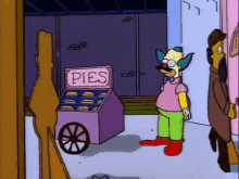 Krusty The Clown Simpsons GIF - Krusty The Clown Simpsons Rockbottom GIFs
