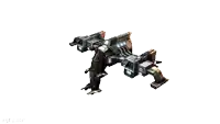 a computer generated image of a robot with the letters rfp.ccr below it