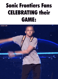 sonic frontiers fans are celebrating their game