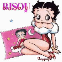 Betty Boop Red GIF