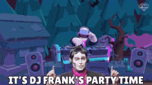 its dj franks party time raise the roof costume party dj