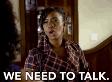 We Need To Talk GIF - Beauty And The Baller We Need To Talk GIFs