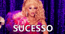 Sucesso Dragqueen Arrasou GIF - Sucess Drag Queen Nailed It GIFs