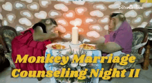 Monkey Marriage Counselling Night Ii The Pet Collective GIF - Monkey Marriage Counselling Night Ii The Pet Collective Marriage GIFs