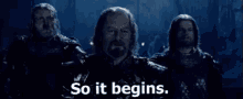 Theoden Lotr GIF - Theoden Lotr So It Begins GIFs