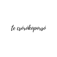 a black and white drawing of the words te csokokoporoso with hearts