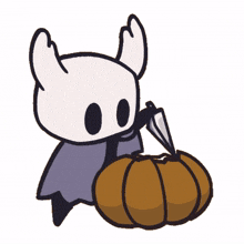 halloween hollow knight pumpkin stabby stab