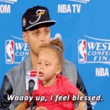 Steph Curry Blessed GIF - Steph Curry Blessed Interview GIFs