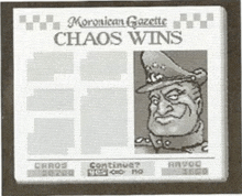 Chaos Zero Newspaper GIF