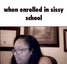 when enrolled in sissy school excitement yesss yey happy