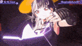 a girl in a witch costume is reading a book in a video game called requiem for love3d