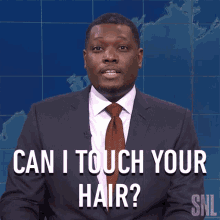 Can I Touch Your Hair Weekend Update GIF - Can I Touch Your Hair Weekend Update Saturday Night Live GIFs
