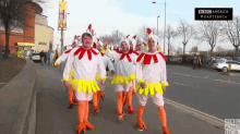 Chicken Parade GIF - Chicken Parade Supporters GIFs