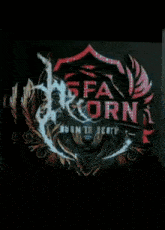 a close up of a shirt that says iron maiden on it