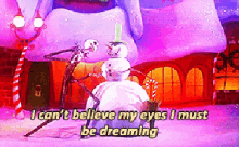 I Can'T Believe My Eyes GIF - The Nightmare Before Christmas Jack Skellington Snow Man GIFs