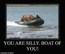 Silly Boat You Are Silly GIF - Silly Boat You Are Silly Silly On A Boat GIFs