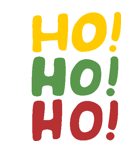 Hohoho Santa Sticker - Hohoho Ho Santa Stickers