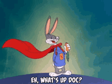 Bugs Bunny Carrot GIF - Bugs Bunny Carrot Super Man GIFs