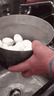 1. Peel All Your Hard-boiled Eggs At Once By Giving Them A Good Shake. GIF - GIFs