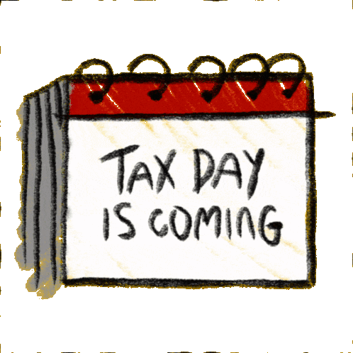 Irs Taxes Sticker - Irs Taxes Tax Day Is Coming Stickers