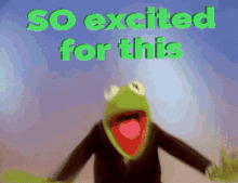 Kermit The Frog So Excited For This GIF - Kermit The Frog So Excited For This GIFs