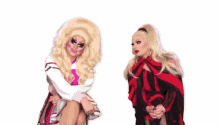Judging You What Are You Doing Here GIF - Judging You What Are You Doing Here Trixie Katya GIFs