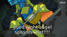 Angel Scissors Chat GIF - Angel Scissors Chat Gn Chat GIFs