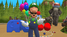 Smg4 Luigi GIF - Smg4 Luigi Juggling GIFs