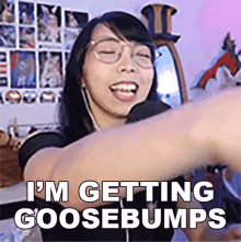 Im Getting Goosebumps Kitz Cua GIF - Im Getting Goosebumps Kitz Cua Kinikilabutan Ako GIFs
