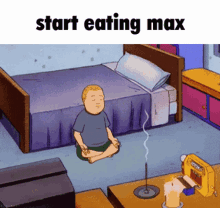 Max Start Eating Max GIF - Max Start Eating Max Eating GIFs