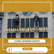 Madame Tussauds London Presidential Serviced Apartments GIF - Madame Tussauds London Presidential Serviced Apartments London Museums GIFs
