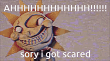 Sun And Moon Fnaf Fnaf GIF - Sun And Moon Fnaf Fnaf Scared GIFs