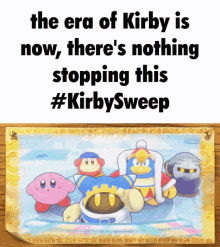 Kirby Kirby Sweep GIF - Kirby Kirby Sweep Morbius Sweep GIFs